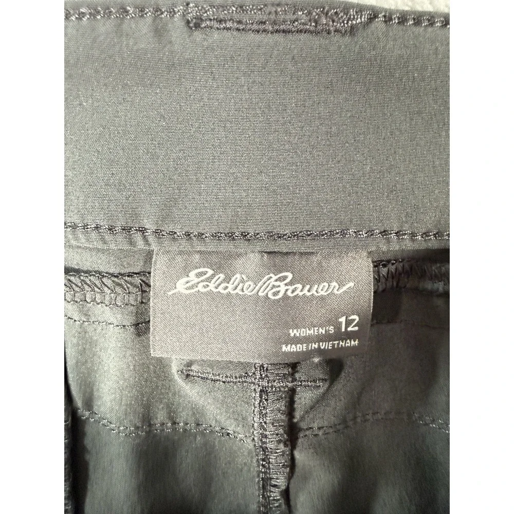 Eddie Bauer Short Women's 12 Grey Adventurer Performance Cargo 0085